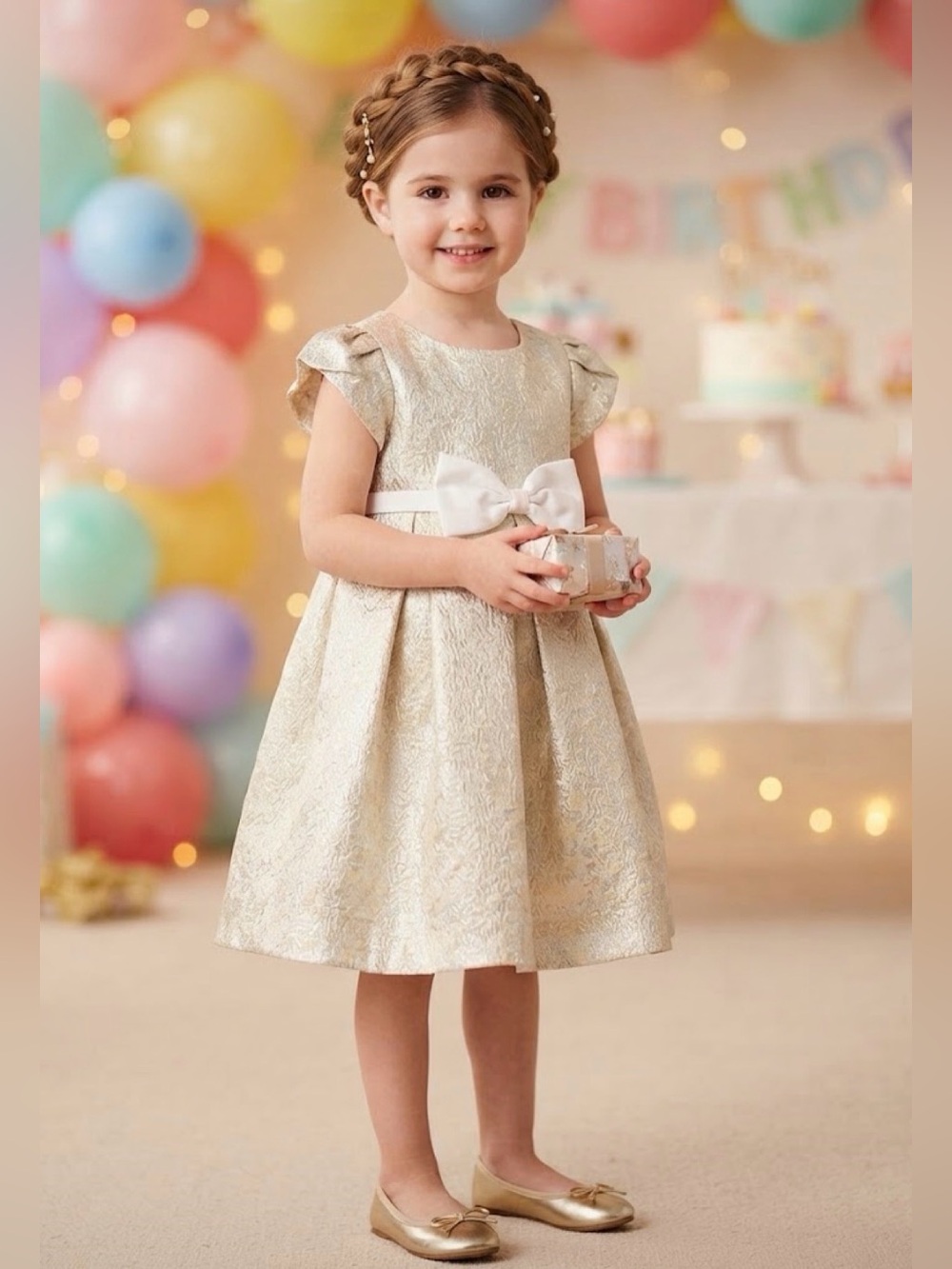 Gymboree Gold Shimmering